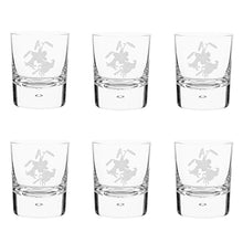 Wildflowers Handblown Crystal Tumbler Set