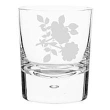 Wildflowers Handblown Crystal Tumbler Set