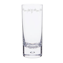 Edwardian Grapevine Frieze Highball Crystal Glass