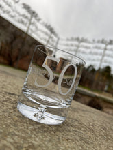 Personalised Birthday Age Hand Blown Tumbler