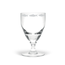 Salmon Frieze Wine Glass