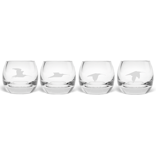 Curlew in Flight Tea Light Set