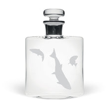 Salmon Scene Small Flask Decanter