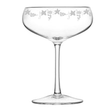 Grapevine Engraved Champagne Glass