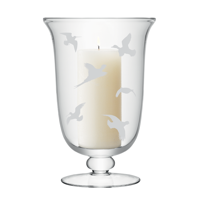 Game Birds Large Candle Lamp