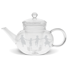 Dancing Children Tea Pot